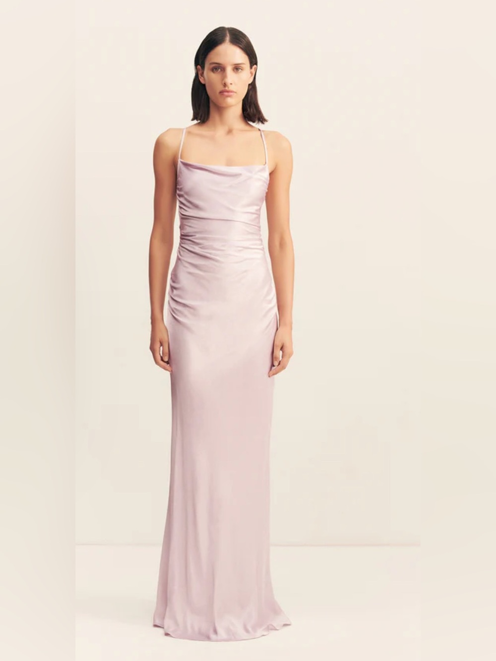 New Never Worn -  Shona Joy La Lune Lace Back Maxi Dress – Lilac – US Size 12